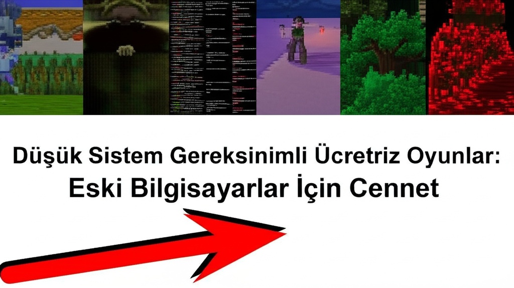Düşük Sistem Gereksinimli Ücretsiz Oyunlar: Eski Bilgisayarlar İçin Cennet