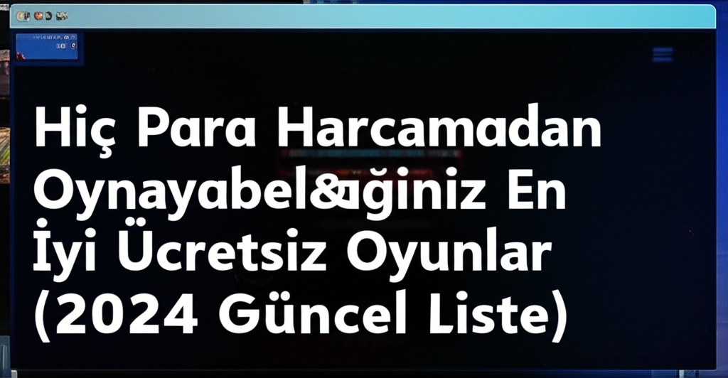 Hiç Para Harcamadan Oynayabileceğiniz En İyi Ücretsiz Oyunlar (2024 Güncel Liste)