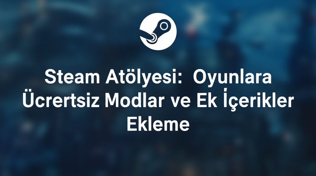 Steam Atölyesi: Oyunlara Ücretsiz Modlar ve Ek İçerikler Ekleme