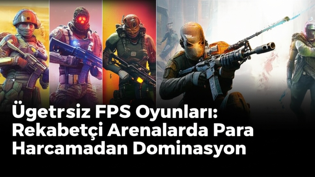 Ücretsiz FPS Oyunları: Rekabetçi Arenalarda Para Harcamadan Dominasyon