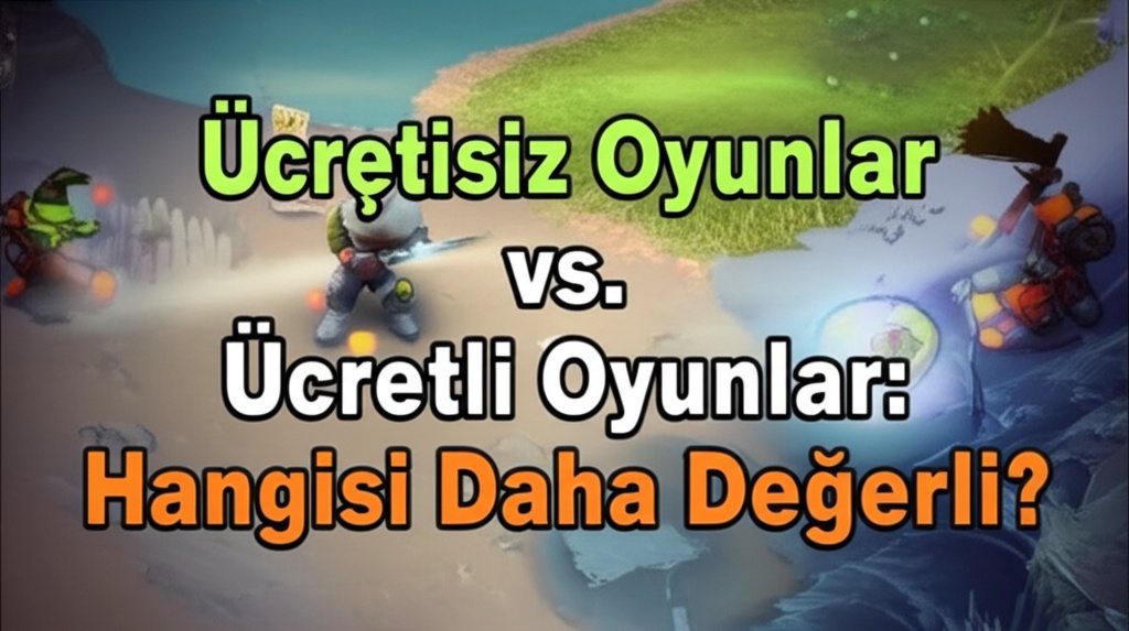 Ücretsiz Oyunlar vs. Ücretli Oyunlar: Hangisi Daha Değerli?
